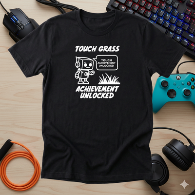 Touch Grass Achievement Tee